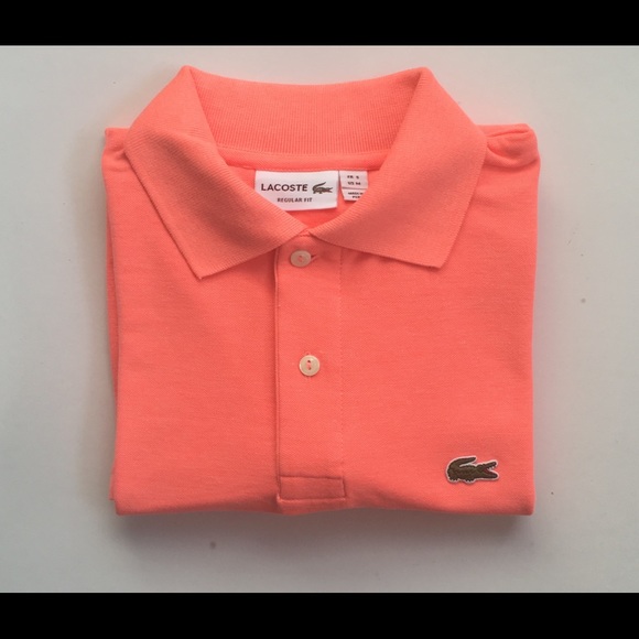 Lacoste men’s polo. Regular fit. Variety of pinks - Picture 4 of 5